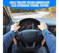 Car Steering Wheel Cover - Comfortable Anti-Slip Cute Protector - Car Steering Wheel Warm Cover | for Protection Maintenance Care Driving Comfort Truck RV Vehicle Travel