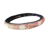 Car Steering Wheel Cover,Cowboy Western Interior Decor - Non-Slip Decorative Steering Wheel Cover for Sedan Car SUV Van Truck Offroad Vehicles Women Men Taxi