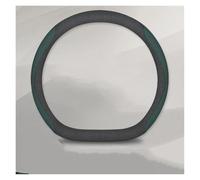 Car Steering Wheel Cover D Shape Car Steering Wheel Cover For Focus For mk4 For S-MAX For Kuga For Mustang For Ranger For Explorer For Escape(D Suede C)