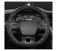 Car Steering Wheel Cover D Type Steering Wheel Cover For Citroen C3 II III 2009-2019 2020 For AIRCROSS 2017 2021 For Berlingo 3 C4 For Picasso 2(BLACK)
