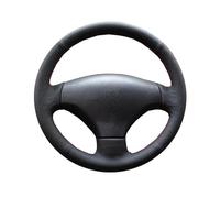 Car Steering Wheel Cover DIY Steering Wheel Cover For Peugeot 207 2006-2014 For Partner 2009-2018 For Expert 2008-2016 For Fiat For Scudo 2010-2016(Light blue)