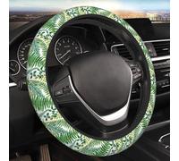 Car Steering Wheel Cover,Fast Food Pizza Tacos Pattern Anti Slip Steering Wheel Protector Universal 15 Inch Auto Interior Decor for Women Men