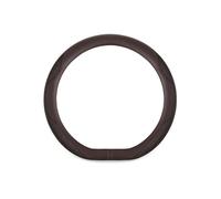 Car Steering Wheel Cover For A6 C7 2012-2017, Anti-Slip Breathable Soft Auto Steering Wheel Protector Comfort Grip Steer Wheels Cover,Brown- Type D