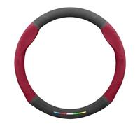 Car Steering Wheel Cover For ALPINA B3 B4 B5 B7 B8 D3 D4 D5 XD3 XD4 XB7 B12 F20 G05 G10 G20 G30 G45 G60 G82 E46 E60 E72 E87 E92 Steering Wheel Cover(Red)