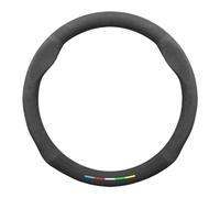 Car Steering Wheel Cover For ALPINA B3 B4 B5 B7 B8 D3 D4 D5 XD3 XD4 XB7 B12 F20 G05 G10 G20 G30 G45 G60 G82 E46 E60 E72 E87 E92 Steering Wheel Cover(Black)