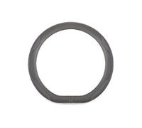 Car Steering Wheel Cover For Audi A6 C7 2012-2017, Anti-Slip Breathable Soft Auto Steering Wheel Protector Comfort Grip Steer Wheels Cover,Grey- Type D