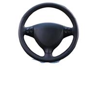Car Steering Wheel Cover For Benz For A-Class For W169 2004-2007 2008-2012 Auto Interior Hand Stitched Perforated Car Steering Wheel Cover(Black Thread)