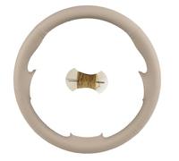 Car Steering Wheel Cover For Benz For EClass W211 E230 E350 E280 CLS For Class Artificial Leather Car Steering Wheel Cover Automotive(BEIGE)