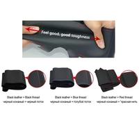 Car Steering Wheel Cover For Benz For Viano W639 Perforated Microfiber Leather Braid W/Needles & Threads steering wheel cover(Black)