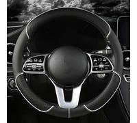 Car Steering Wheel Cover for BMW 2er Coupe/Cabrio/Gran Coupe, Anti-slip Car Interior, Steering Wheel Protector,O White