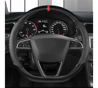 Car Steering Wheel Cover, for BMW 5 Series Station Wagon E34 E39 E61 F11 G31 Non-Slip Breathable Car Steering Wheel Protective Cover Steering Wheel Protector,A-D