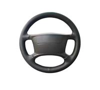 Car Steering Wheel Cover For BMW E36 E46 E39 E83 E53 Breathable Microfiber Synthetic material Car Interior DIY Car Steering Wheel Cover Steering Wheel Protector(Yellow Thread)