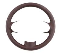 Car Steering Wheel Cover For BMW X3 E83 2003-2010 For X5 E53 2004 2005 2006 Microfiber PU Leather Auto Grip Cover Anti-Slip Car Steering Wheel Cover(BROWN)