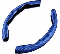 Car Steering Wheel Cover For Bmw X6 X6M F16 E71 E72 F96 G06 30I 30D 40I 40D M50I Durable Segmented Anti-Slip Grip(A-blue)