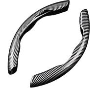 Car Steering Wheel Cover For Bmw X6 X6M F16 E71 E72 F96 G06 30I 30D 40I 40D M50I Durable Segmented Anti-Slip Grip(C-black)