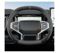 Car Steering Wheel Cover For Chery For Jetour For Shan For Hai T1 Car Steering Wheel Cover Decoration Handle Wrap Braid Steering Wheel Protector(Black Gray)