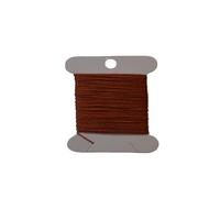 Car Steering Wheel Cover For Citigo For Roomster Fabia Octavia Superb For Karoq Rapid DIY Car Steering Wheel Cover Soft Suede Steering Wheel Protector(Brown Thread)