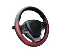 Car steering wheel cover for Citroen C-Crosser, Non-Slip Sporty Racing Ergonomic,Red