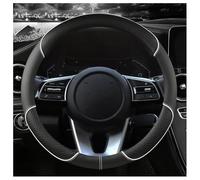 Car Steering Wheel Cover for Citroen C3 C4 C5 Elysee Berling Xsara Picasso Saxo DS3 DS4 DS6, Leather Anti-Slip Breathable Steering Wheel Protector Stylish Car Interior Accessory,O