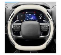 Car Steering Wheel Cover For Citroen C4X C5X For C5 For Aircross For E-Berlingo For C4 2021 2022 2023 2024 Auto Interior Accessories Leather Car Steering Wheel Cover(36 X Q)