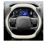 Car Steering Wheel Cover For Citroen C4X C5X For C5 For Aircross For E-Berlingo For C4 2021 2022 2023 2024 Auto Interior Accessories Leather Car Steering Wheel Cover(36 X R)
