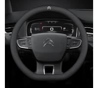 Car Steering Wheel Cover, for Citroen C5 Aircross SUV 2017-2022 2023 2024 Soft Anti-Slip Breathable Car Steering Wheel, Interior Fittings,C