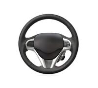 Car Steering Wheel Cover For CR-Z CRZ 2011 2012 2013 2014 2015 2016 DIY Microfiber Synthetic material Car Steering Wheel Cover Steering Wheel Protector(Blue thread)