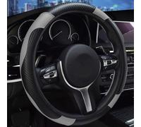 Car Steering Wheel Cover for Dacia Jogger Hybrid/Extreme, Non-slip Breathable Auto Interior Accessories,Grey
