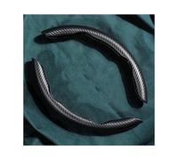 Car Steering Wheel Cover For Defender 90 110 Car Steering Wheel Cover Trim Frame Interior Decoration Accessories(Carbon Black)