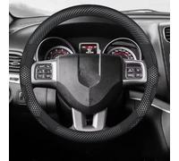 Car Steering Wheel Cover For Dodge For Durango For Challenger For RAM 1500 For Dart For For Journey For Charger For Nitro For Avenger Steering Wheel Cover Anti-Skid Steering Wheel(O Carbon White)