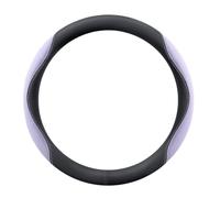 Car Steering Wheel Cover for Ford Puma Gen-E 2025 Breathable Steering Wheel Protector Cover Car Steering Wheel Grip Wrap,Type O- black purple