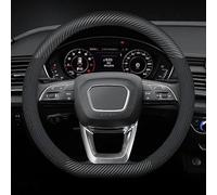 Car Steering Wheel Cover for Ford Puma ST-Line 2020 2021 2022 2023, Steering Wheel Covers Microfiber 37-38cm/15'' Car Steering Wheel Cover Leather(Blue,D-type)