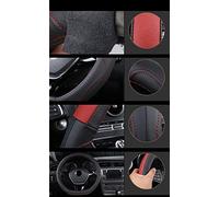 Car Steering Wheel Cover For Genuine Leather Car Steering Wheel Cover Cowhide for Durable Auto Accessories for Nissan for Qashqai 2019 2020 2021(4)