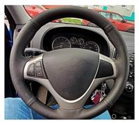 Car Steering Wheel Cover For Hyundai For I30 2008 2009 2010 FD Hand Sewing Microfiber Leather Car Steering Wheel Braid Cover(3 Colors Thread)