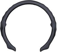 Car Steering Wheel Cover for Jeep Renegade 2015-2019 2020 2021 2022 2023 2024 2025 2026, Genuine Leather Anti-slip Breathable Soft Steering Wheel Protector, Men Women Girls,normal-black