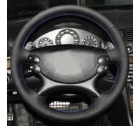 Car Steering Wheel Cover For Mercedes For Benz E-Class W211 E230 E350 E280 CLS-Class CLS 350 500 G AMG SL CLK(8-White)