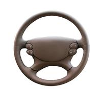 Car Steering Wheel Cover For Mercedes For Benz E-Class W211 E230 E350 E280 CLS-Class CLS 350 For 500 G For AMG SL For CLK DIY Car Steering Wheel Cover(Bk Blue)