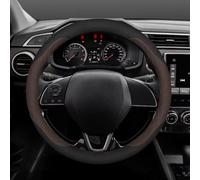 Car Steering Wheel Cover For Mitsubishi For Outlander For Pajero For Asx For Colt For Lancer For Delica For Evolution L200 For Triton For Ralliart Steering Wheel Cover Non-Slip Steering Wheel(Browm)