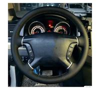 Car Steering Wheel Cover For Mitsubishi For Zinger 2008 2009 2010 2011 Car Steering Wheel Cover Non-Slip Protector(Black Thread)