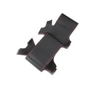 Car Steering Wheel Cover For Nissan For Almera N16 For X-Trail T30 For Primera P12 For Terrano 2 For Pathfinder For Paladin For Renault For Samsung(Black-red line)