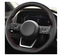 Car Steering Wheel Cover For Nissan For Qashqai J11 J10 For Leaf For X Trail In March Tiida For Kicks For Versa Ju 2023 Car Steering Wheel Cover Braid(Yellow Thread)