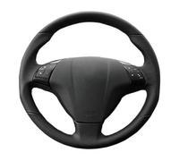 Car Steering Wheel Cover For Opel For Combo For Grande For Punto For Linea For Qubo Steering Wheel Cover Anti-Slip Leather Interior Accessories Steering Wheel Protector(Light Blue Thread)