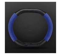 Car Steering Wheel Cover For P&eugeot 106 107 108 206 207 208 301 308 407 408 508 2008 3008 4008 5008 301 308S 508L RCZ Car Steering Wheel Cover(Blue,Double D)