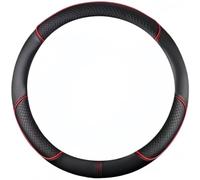 Car Steering Wheel Cover for Peugeot 108 Hatch | Car Steering Wheel Protector Elastic Stretch Steering Wheel Cover Breathable Microfiber Leather Car Wheel Cover
