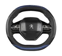 Car Steering Wheel Cover, for Peugeot 2008 2014-2019 Premium Antiskid All Inclusive Steering Wheel Protector,B