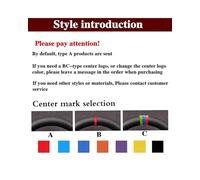 Car Steering Wheel Cover For Polo 2003 2004 2005 2006 DIY Hand-stitched Car Steering Wheel Cover Steering Wheel Protector(Black thread)