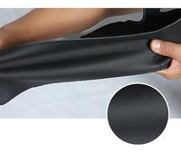 Car Steering Wheel Cover For Seat For Ibiza 2004 2006 Artificial Leather Steering Wheel Cover Hand-Stitched Black Car(White Thread)