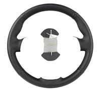 Car Steering Wheel Cover For Seat For Leon 5F For Mk3 For Ibiza 6J Leather Steering Wrap DIY Car Wheel Cover(White)