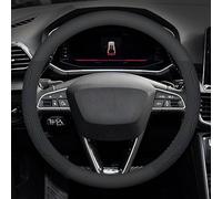 Car Steering Wheel Cover For SEAT For Leon For Ibiza For FR 2 For Ateca Applicable To Breathable Perforatedcar Steering Wheel Cover(O Leather Blue)