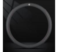 Car Steering Wheel Cover for Suzuki Jimny Hard-top 2012-2018, Steering Wheel Protector Breathable Anti-Slip Protective Cover Wrap Soft Leather Steering Wheel Cover Car Accessories,O-E